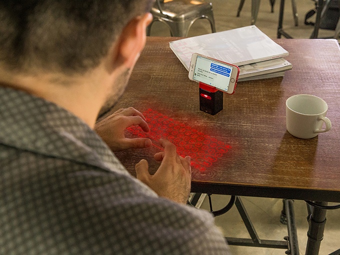 iKeybo: Laser-projected virtual keyboard