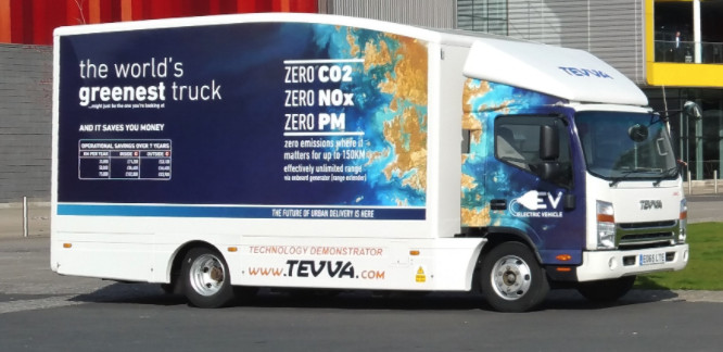 Is Teeva the world's greenest truck?