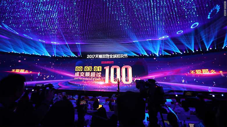 Alibaba made $1 billion in sales in first 2 minutes of Singles Day