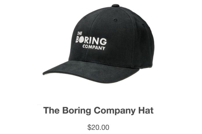 Elon Musk's Boring startup made $300,000 selling hats