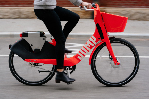 Uber is jumping on the dockless bike-share bandwagon with JUMP Bikes