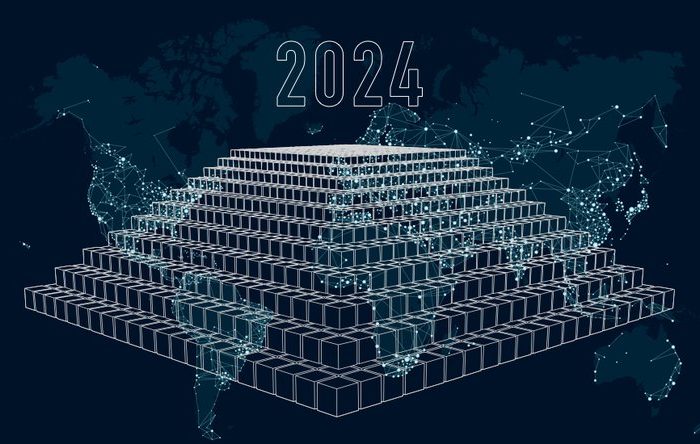 Global blockchain technology market to reach $60.7 billion in 2024