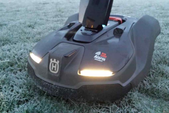 Meet Automower 450X, a 'lawn and order" robotic mower that mows up to 1.25 acres in one charge