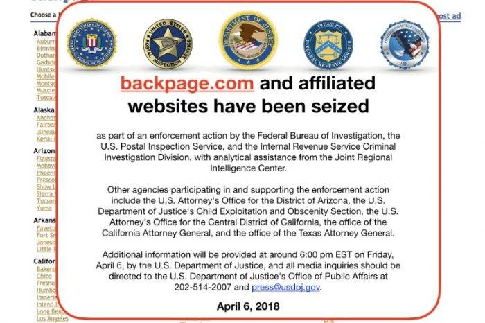 Backpage.com seized by US authorities, FBI raids founder's home