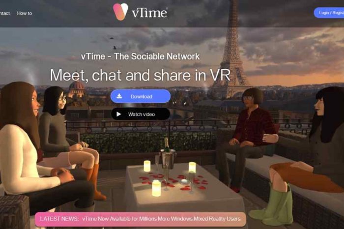 World’s first mobile VR social network startup vTime raises $7.6 million Series A funding round