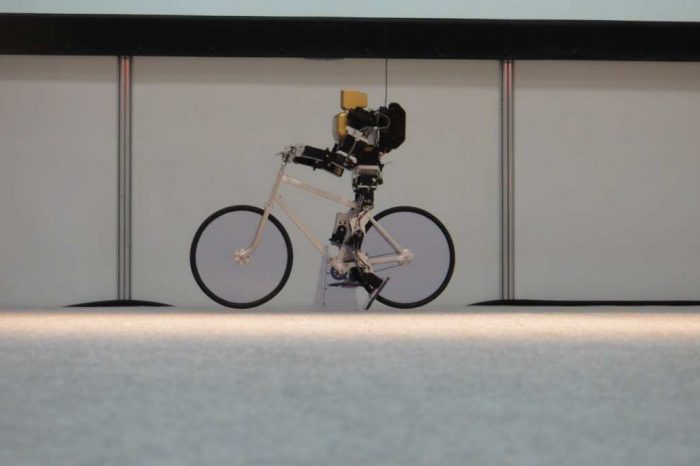 Forget Boston Dynamics' Mini Spot robot: These Japanese riding robots can cycle, balance, steer, and even correct themselves