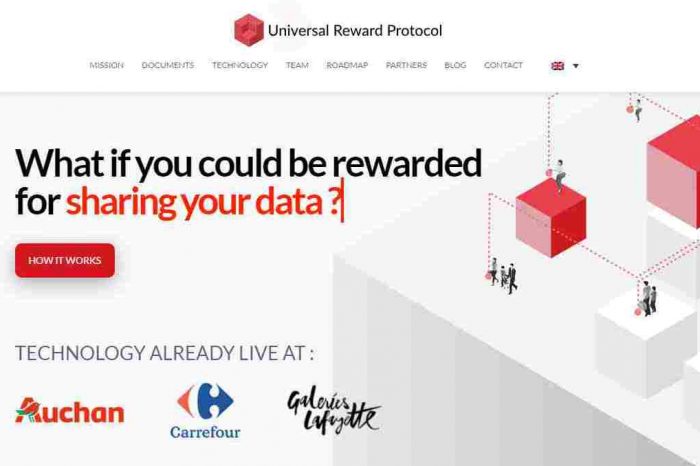 Universal Reward Protocol (URP) launches blockchain-based platform to reward shoppers and personalize shopper engagement