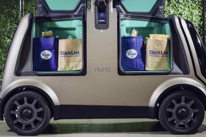 Self-driving car startup Nuro partners with Kroger for same-day grocery delivery