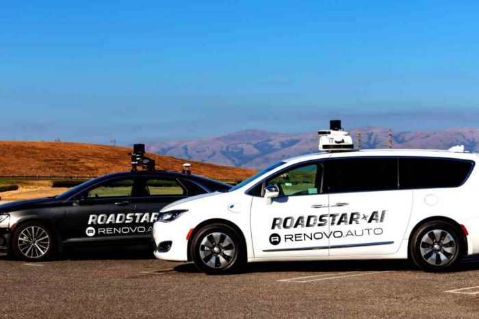 Autonomous driving startup Roadstar.ai selects Renovo AWare as OS for its development and commercialization platform