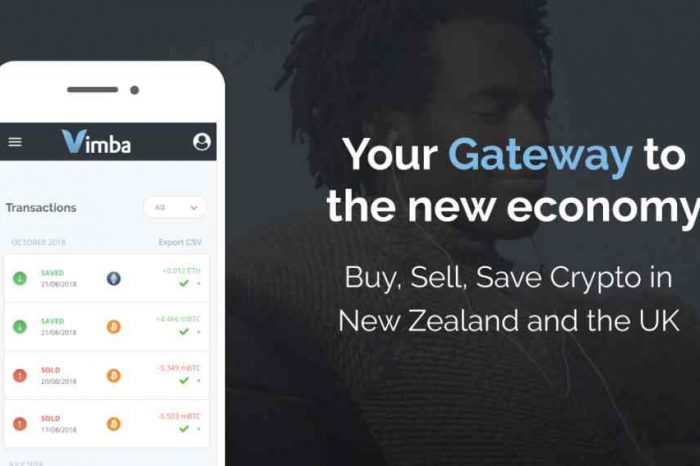 New Zealand's largest crypto savings platform startup Vimba expands to UK