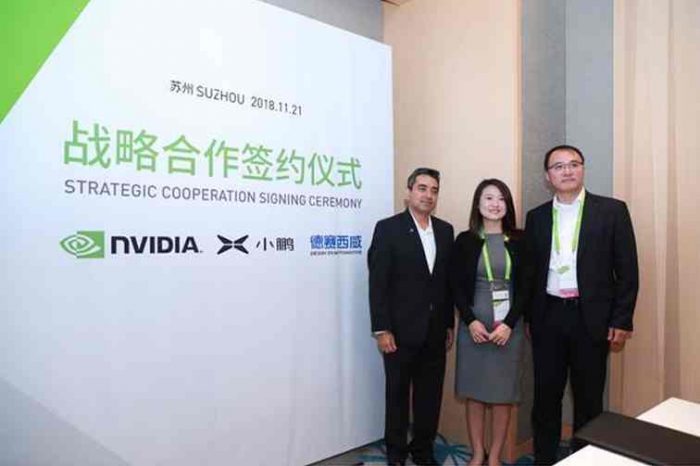 NVIDIA partners with China's new EV maker XPENG Motors to jointly develop Level 3 autonomous driving technology