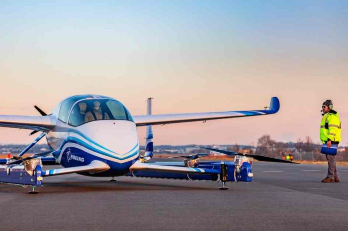 Boeing's flying taxi lifts off in a first successful test flight, bringing Uber Air closer to reality