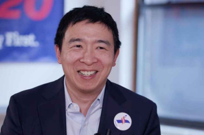 Andrew Yang will give $1,000 per month for the next 12 months to anyone who retweets his tweet and follows him by July 4th