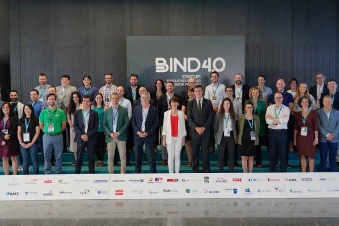 BIND 4.0 Accelerator partners with 52 major industry leading companies to work with startup developing Industry 4.0 solutions; announces fourth open call