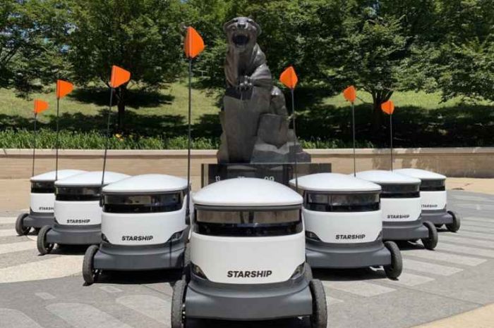 Robotics startup Starship Technologies closes $40 million to expand its food-delivery robots into 100 college campuses