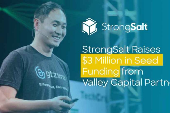 StrongSalt, a startup started by founding engineer of FireEye, raises $3 million seed funding to launch new encryption platform-as-a-service