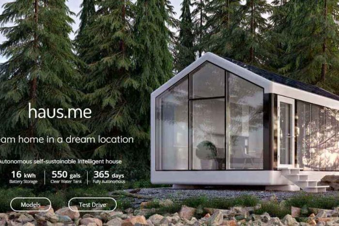 Haus.me Launches a Sustainable 3D-Printed Prefab Home That Combines Autonomous With Off-the-grid Capabilities