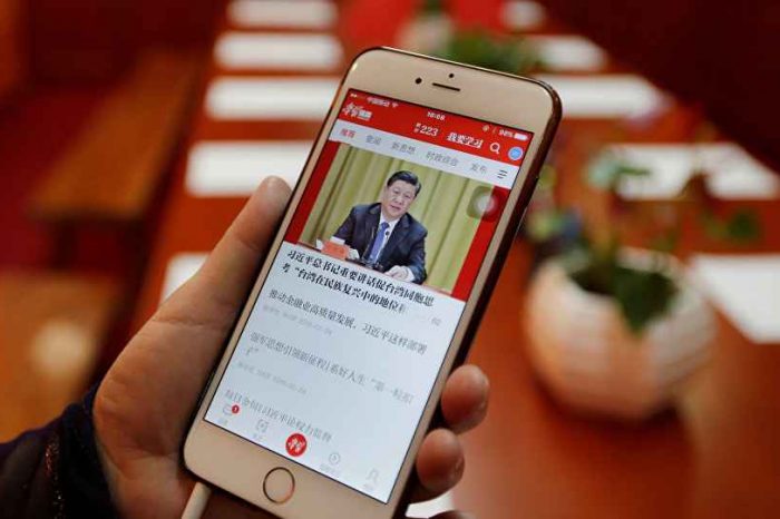 Study the Great Nation, a Chinese app pushing President Xi’s ideology, has ‘backdoor’ that could let Beijing spy on users, new report says