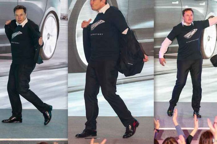 Watch Elon Musk dancing at Tesla’s Gigafactory in China