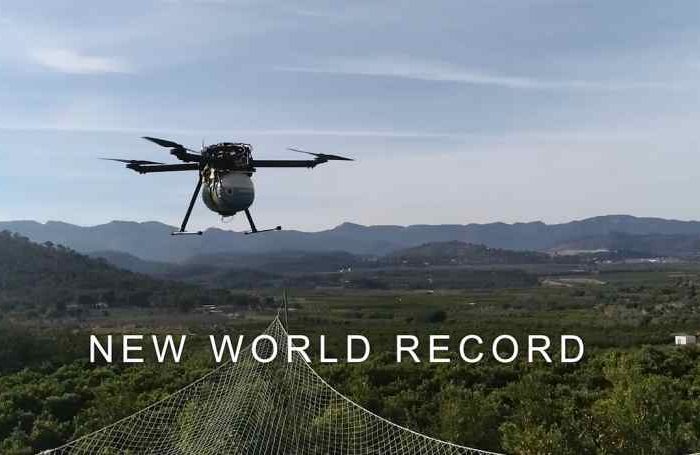 Quaternium drone HYBRiX sets a new World Record of Endurance with a flight of 8 hours and 10 minutes