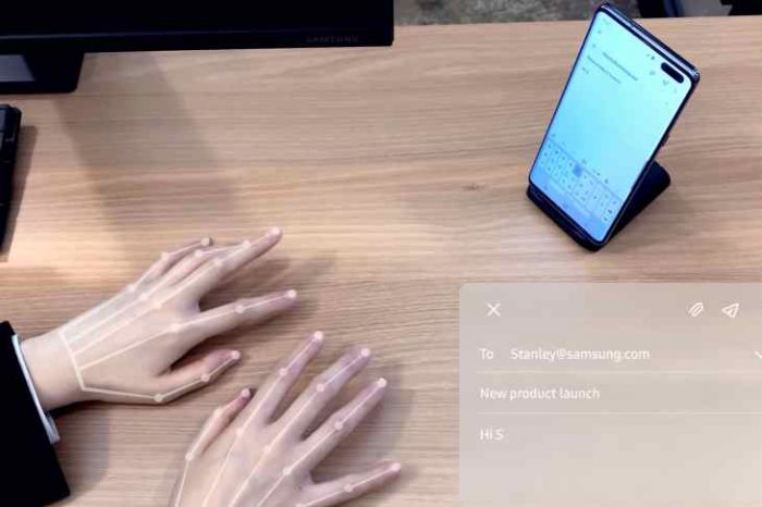 How AI ate the keyboard: Watch how Samsung's 'SelfieType' lets you type on an invisible keyboard