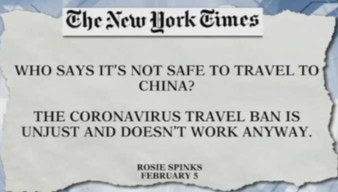 Coronavirus deaths in the United States: Should the media be held responsible for misleading the public about their early coverage of coronavirus?