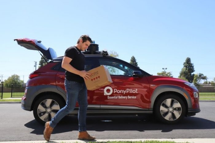 Robotics and driverless car startup Pony.ai launches autonomous deliveries in California as coronavirus lockdown continues