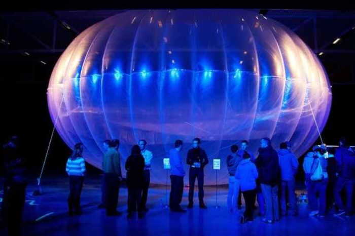 Google's Loon starts beaming internet from balloons in Kenya; covers over 30,000 square miles