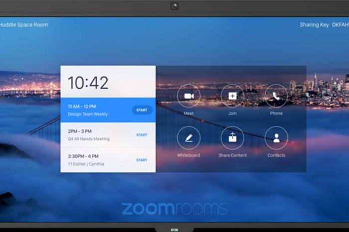 Video conferencing company Zoom expands into hardware with $599 video chat device as remote work shows no signs of going away