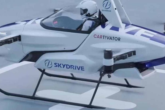 Japan's drone startup SkyDrive demonstrates the first successful test flight of flying car in Japan