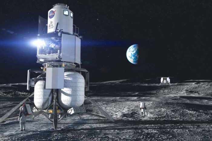 Blue Origin's Human Landing System (HLS) team delivered engineering mockup of its astronaut lunar lander to NASA