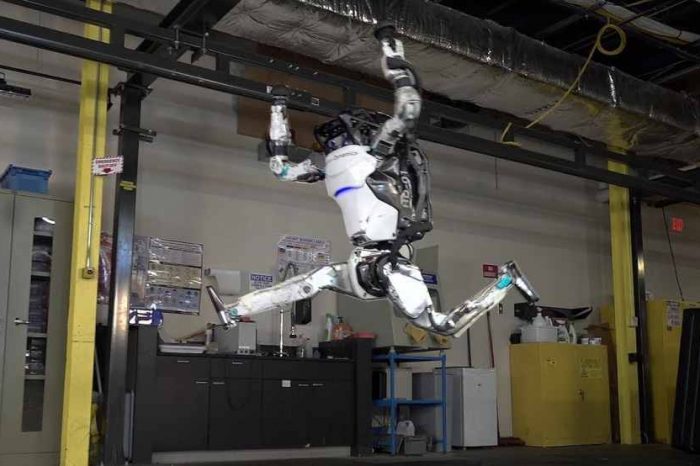 Boston Dynamics' Atlas robot is back. Be very afraid... Atlas can now perform impressive gymnastics routines