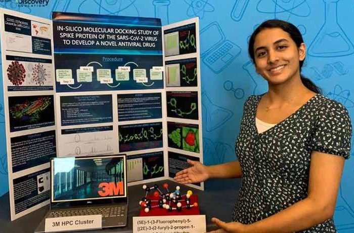 14-year old Indian-American teenager Anika Chebrolu discovers a molecule that could lead to a potential COVID-19 therapy