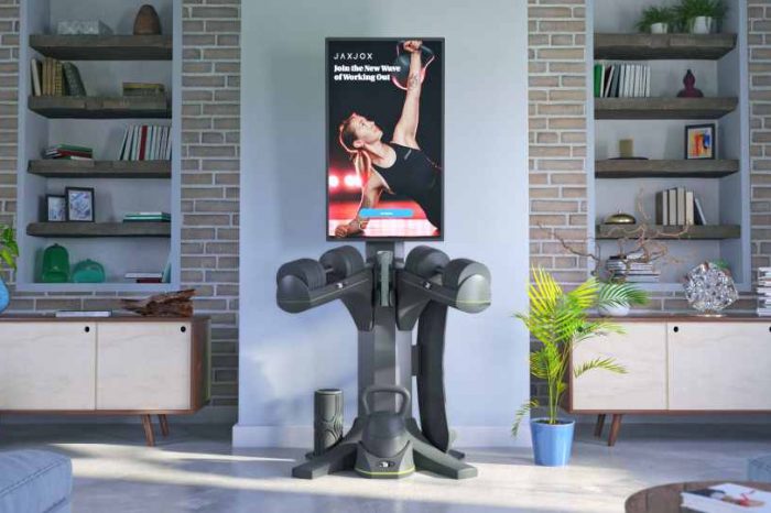 Fitness tech startup JAXJOX raises $10M in Series A funding for its AI-powered InteractiveStudio, an all-in-one, connected home gym and fitness studio