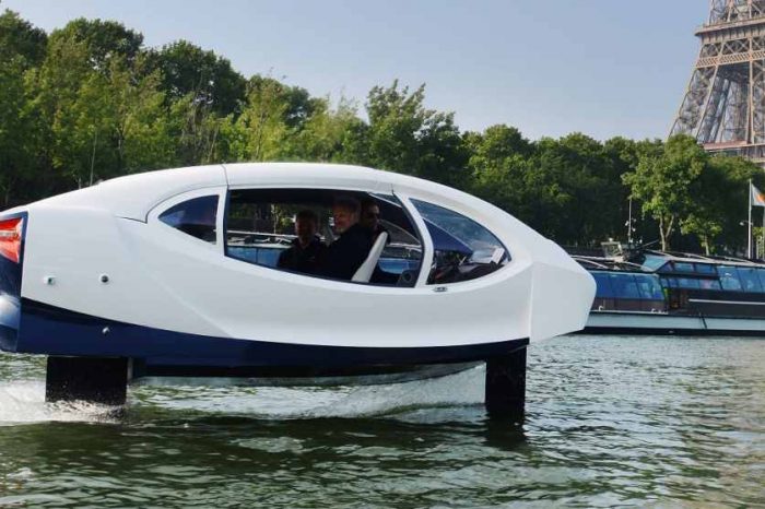 Forget about a yacht, SeaBubbles is the flying river taxi of the future 