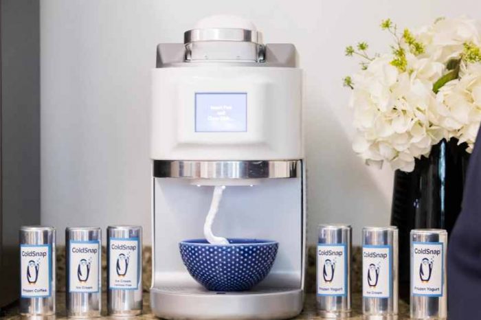 Meet ColdSnap, the "Keurig" of ice cream, smoothies, and frozen yogurt. You can now make your own homemade ice cream in less than 2 minutes