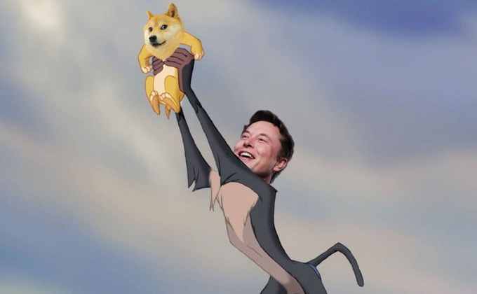 Elon Musk is back on Twitter promoting Dogecoin