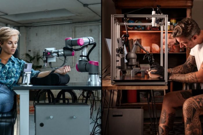 World's first remote tattoo: This woman gets the world’s first real-time remote tattoo powered by 5G-powered robotic arm needles