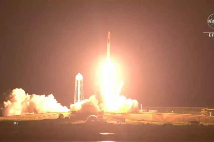 SpaceX successfully launches astronauts into space; third crewed mission to the International Space Station (ISS)