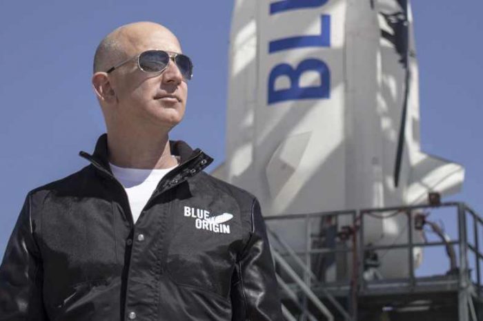 Jeff Bezos is heading to space aboard his company Blue Origin spacecraft's first human flight on  July 20