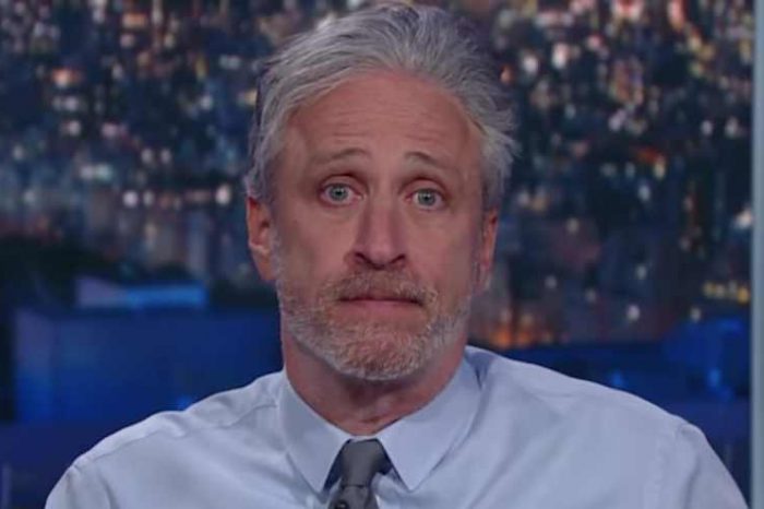 "We owe a great debt of gratitude to science for easing the suffering of the pandemic likely caused by science," Jon Stewart says