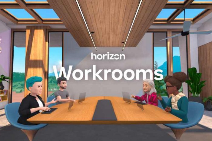 Facebook launches Horizon WorkRooms, a VR remote work app the company calls a step to the ‘metaverse’