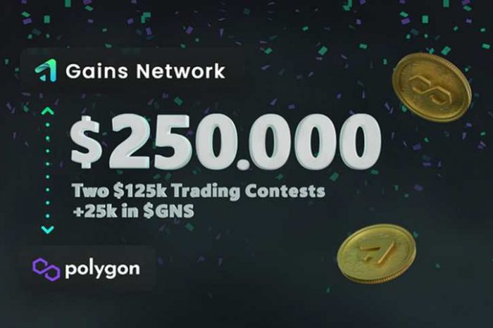 Gains Network Unlocks First Part of $750K Grant To Grow Decentralized Leveraged Trading Platform gTrade