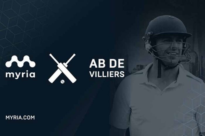 Legendary South African cricketer, AB de Villiers, partners with Myria Gaming Studio to launch play-and-earn cricket game