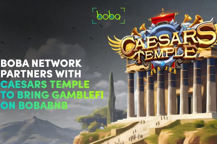 Caesar’s Temple x Boba Network - A GambleFi Gaming Experience Coming to Boba-BNB