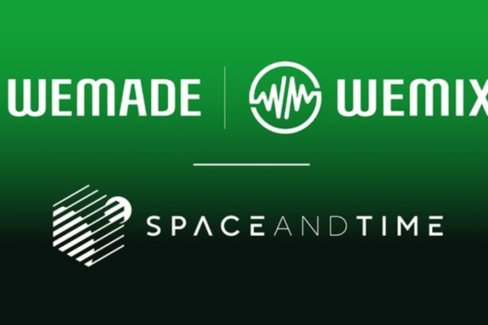 Korean gaming giant Wemade partners with Space and Time to power blockchain and gaming services