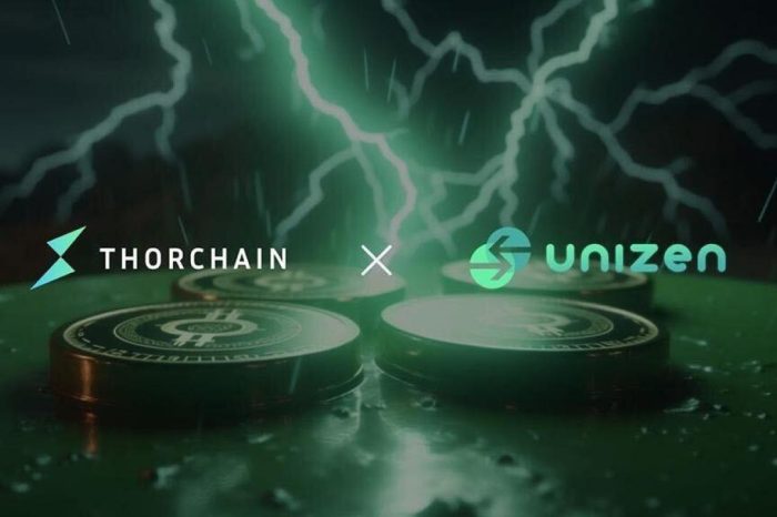 Unizen (ZCX) enters a strategic partnership with THORChain (RUNE)