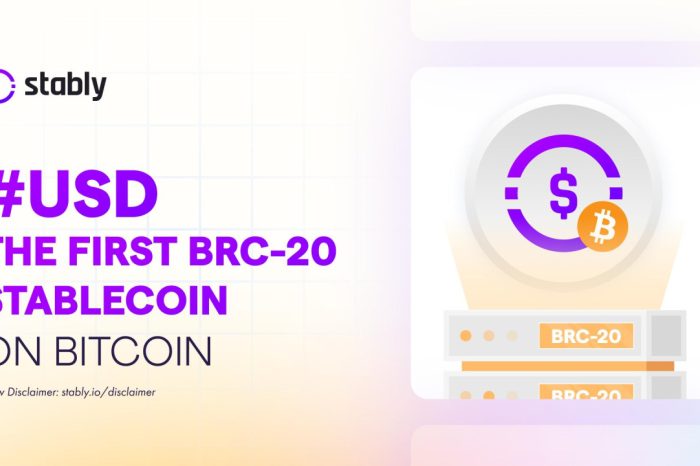 Stably Launches #USD as the First BRC20 Stablecoin on the Bitcoin Network