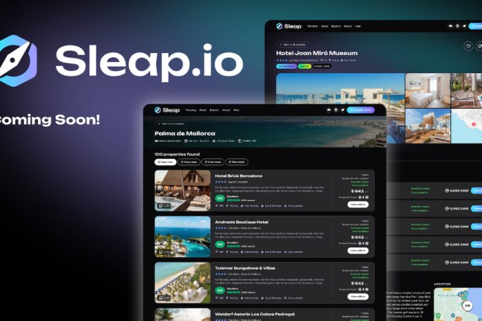 Sleap.io: First Hotel Booking Platform on Blockchain