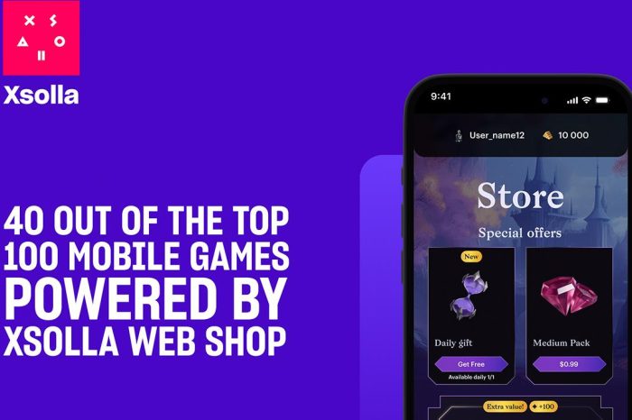 Xsolla Powers Web Shop Launches For 40 Of The Top 100 Mobile Games